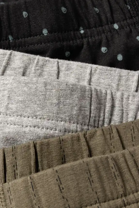 Multipack of 3 - trunks dark green