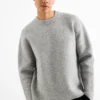 Jumper light gray-melange