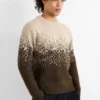 Jumper - patterned beige