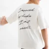 T-shirt - oversized white