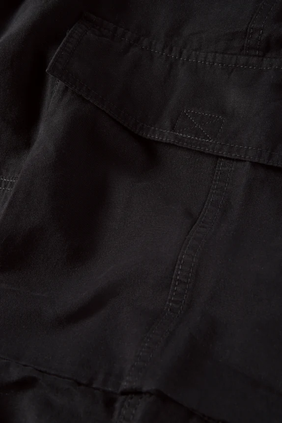 Cargo trousers - relaxed fit black