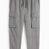 Cargo trousers - relaxed fit gray