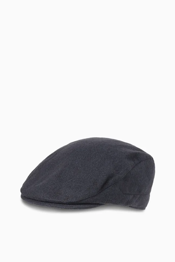 Flat cap dark blue