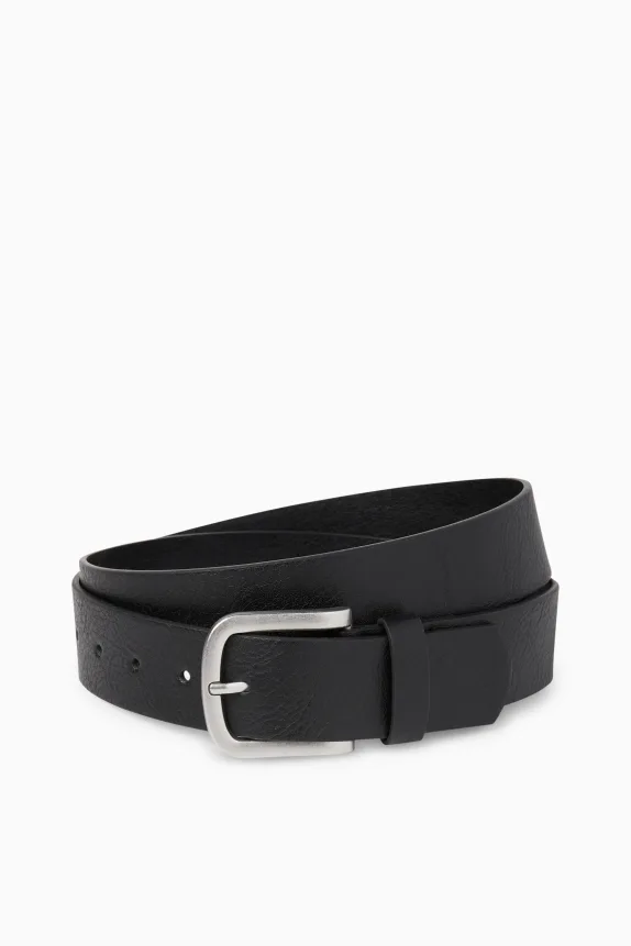 Belt - faux leather black