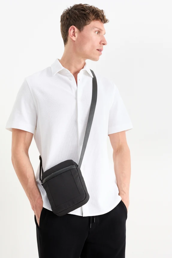 Shoulder bag dark gray