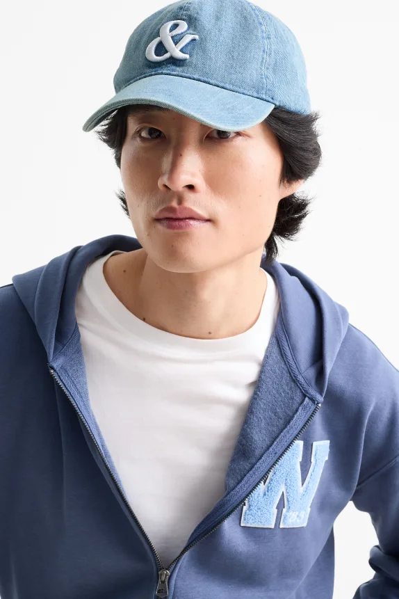 Denim cap denim-light blue