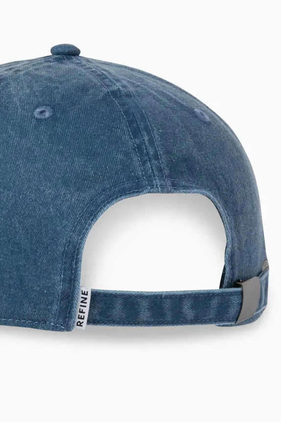 Denim cap dark blue