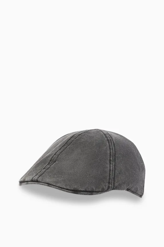 Flat cap dark gray