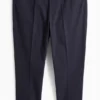 Trousers - regular fit dark blue
