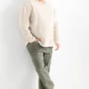 Trousers - regular fit dark green