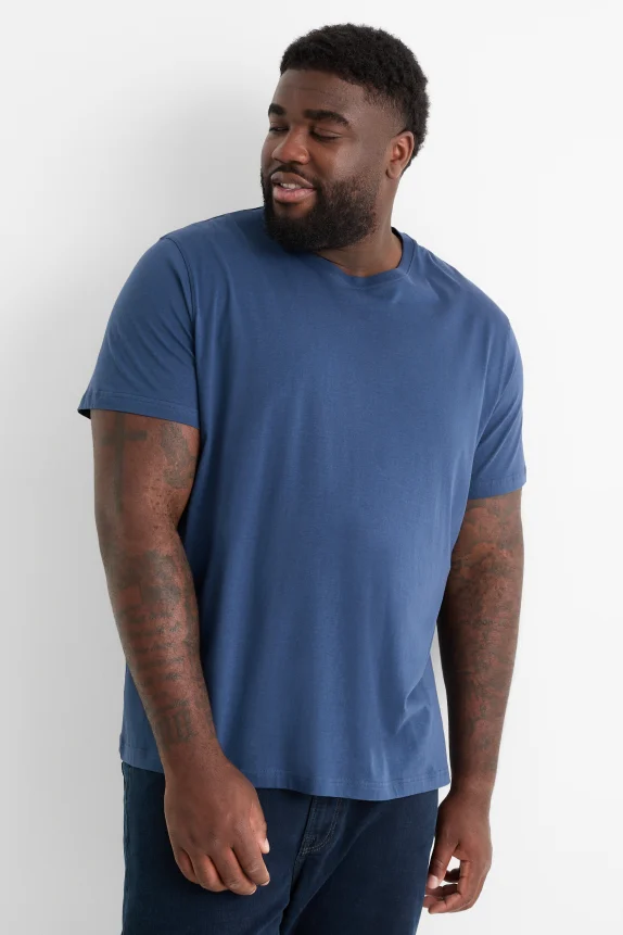 T-shirt - regular fit dark blue