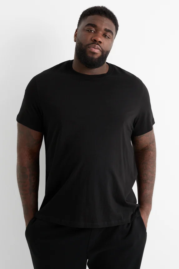 T-shirt - regular fit black