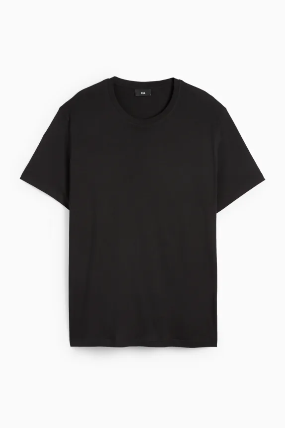 T-shirt - regular fit black