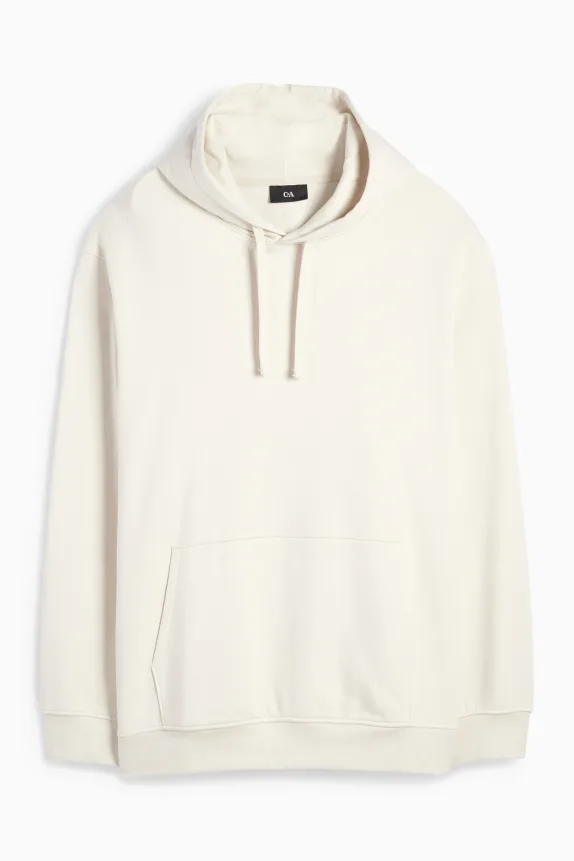Hoodie cremewhite