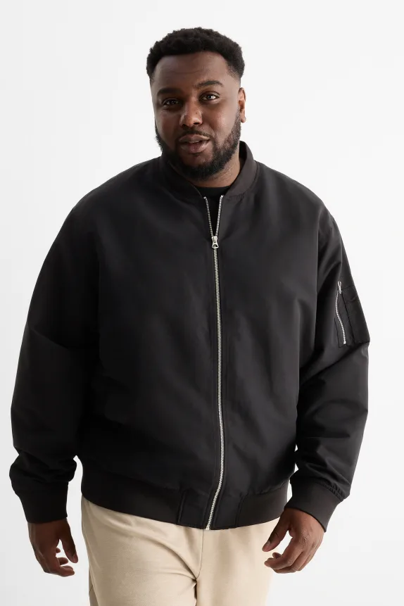 Bomber jacket black