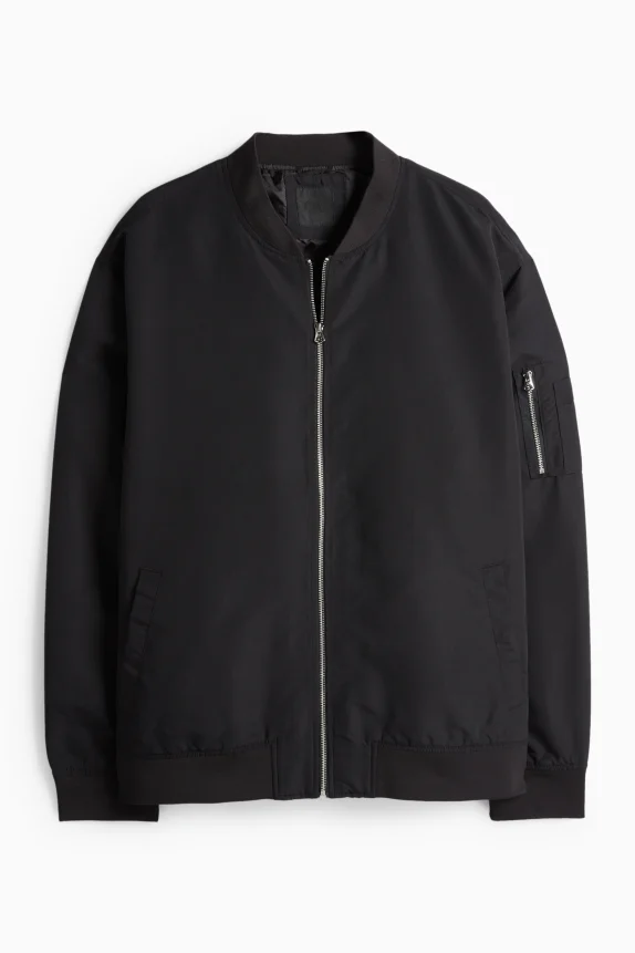 Bomber jacket black