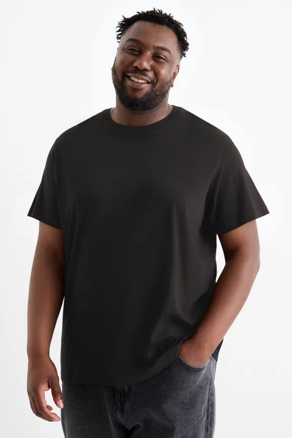Multipack of 5 - T-shirt - regular fit black