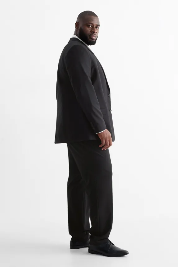 Mix & match trousers - regular fit - Flex - LYCRAÂ® black
