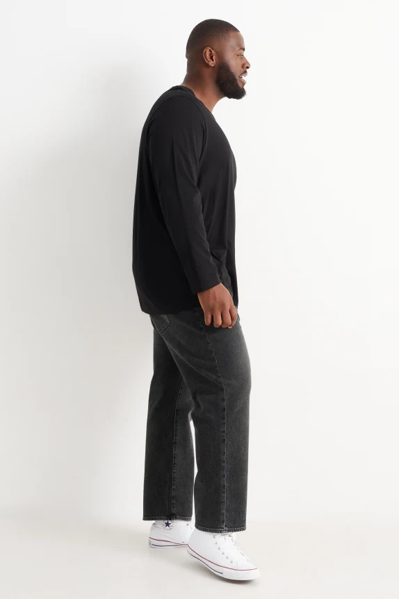 Regular jeans - LYCRAÂ® denim-dark gray