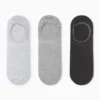 Multipack of 3 - footsies gray / black