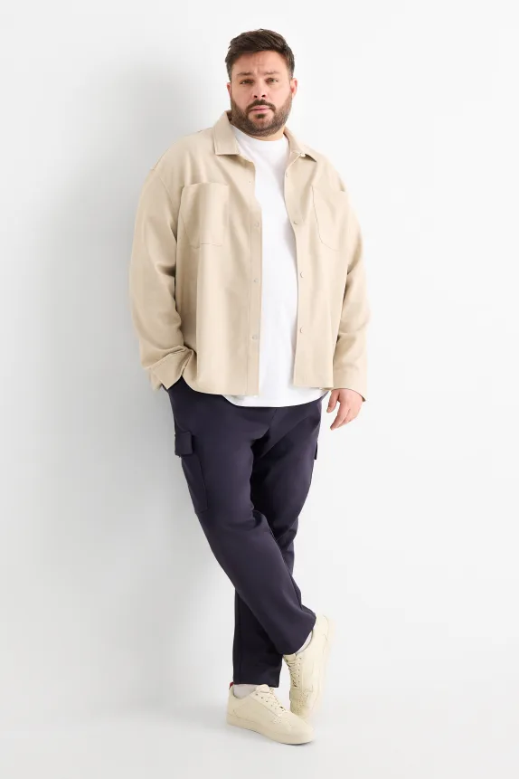 Cargo joggers dark blue