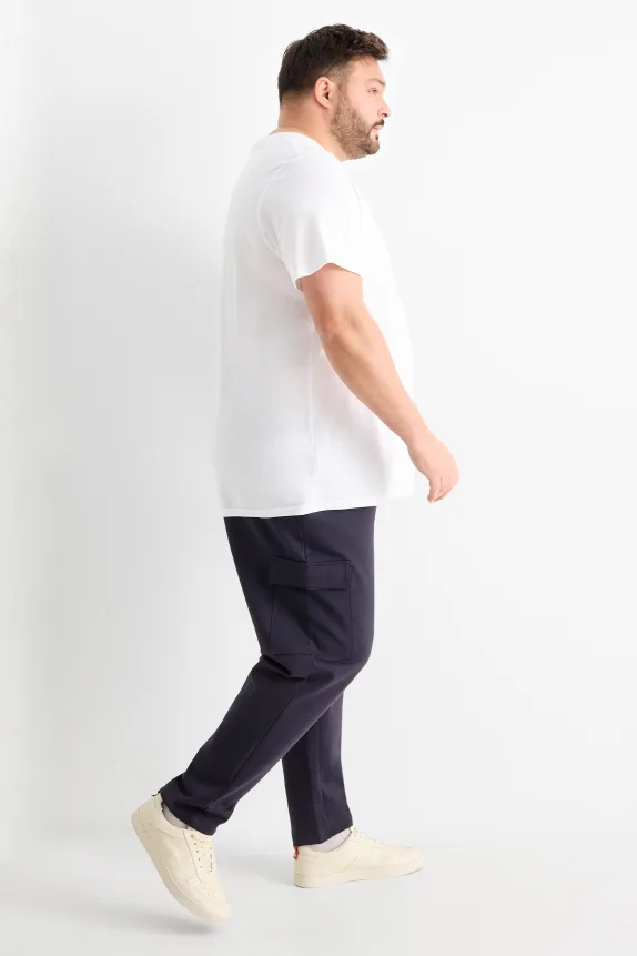 Cargo joggers dark blue