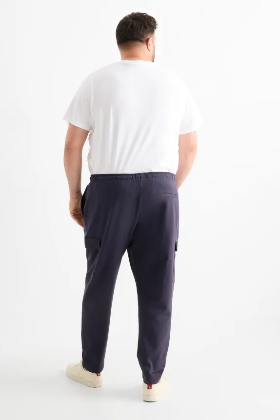 Cargo joggers dark blue