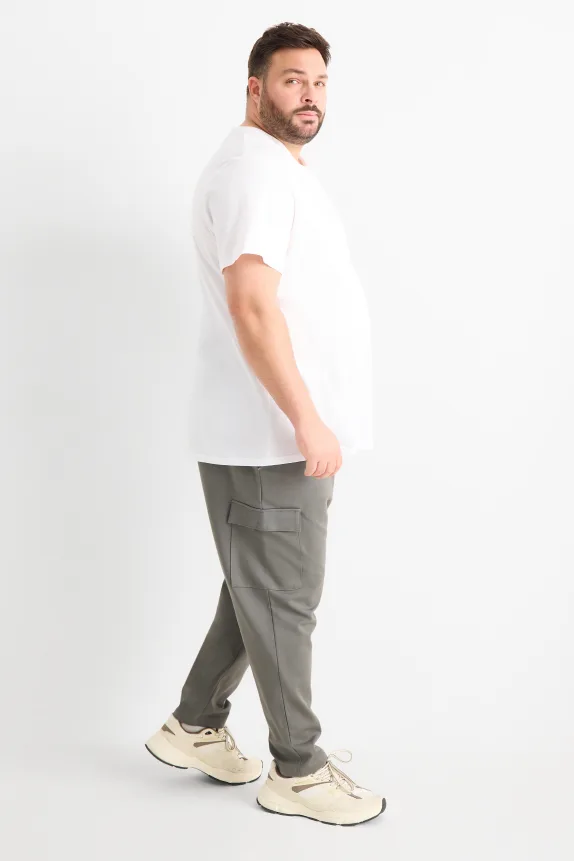 Cargo joggers dark green