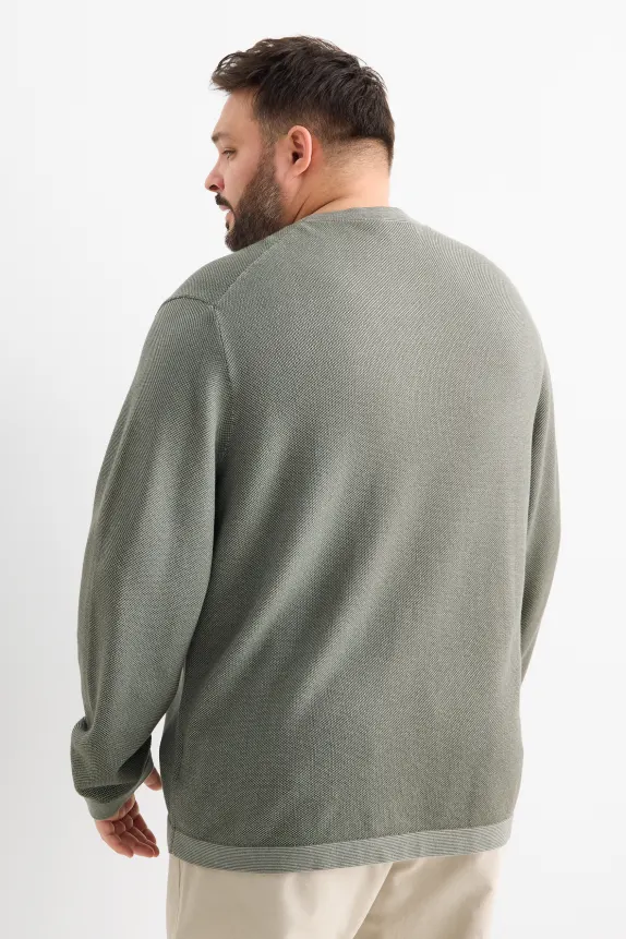 Jumper - textured gray