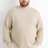 Jumper - textured beige
