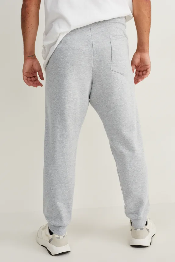 Joggers light gray-melange