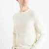 Jumper - textured cremewhite