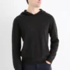 Hooded jumper black