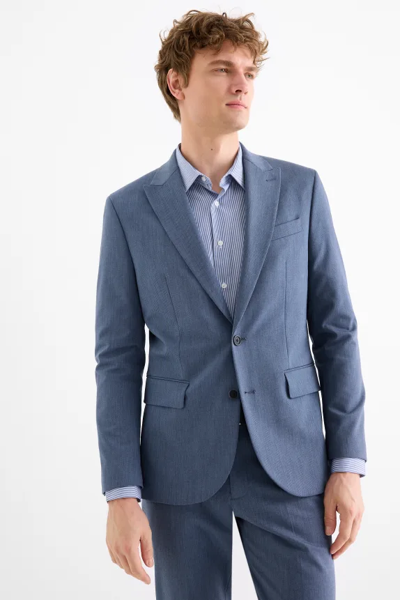 Mix & match tailored jacket - slim fit - Flex blue
