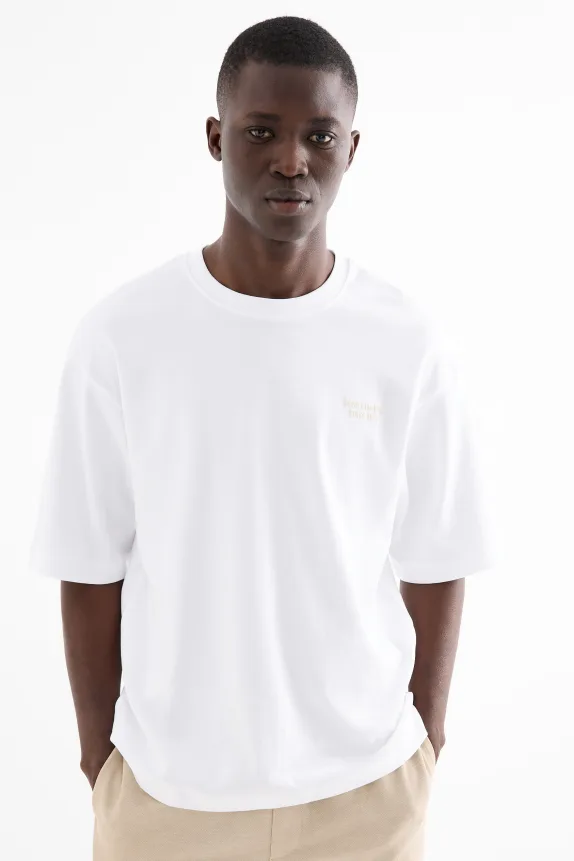 T-shirt - oversized white