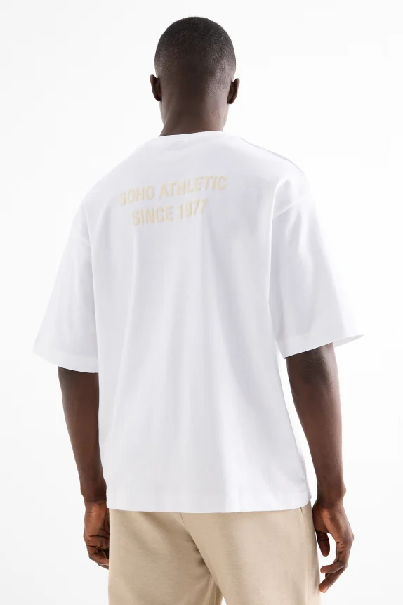 T-shirt - oversized white
