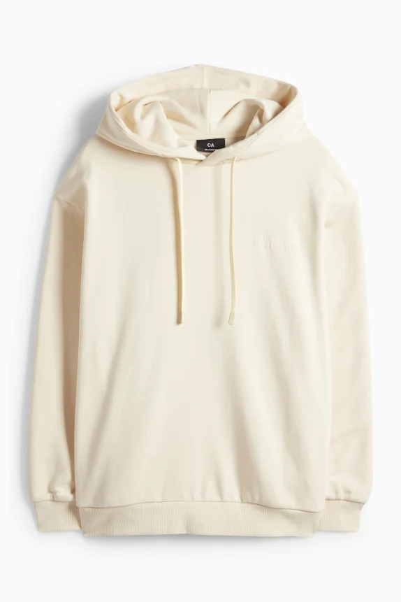 Hoodie light beige