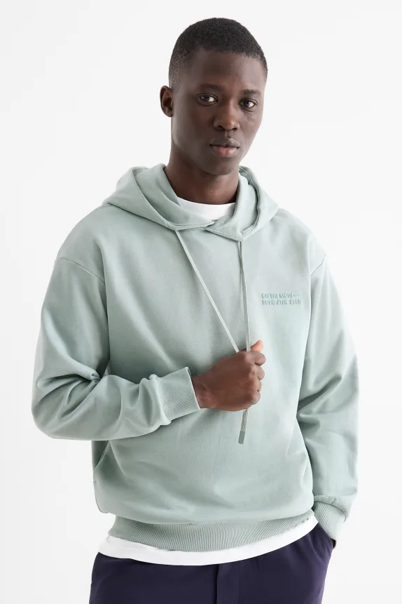 Hoodie turquoise