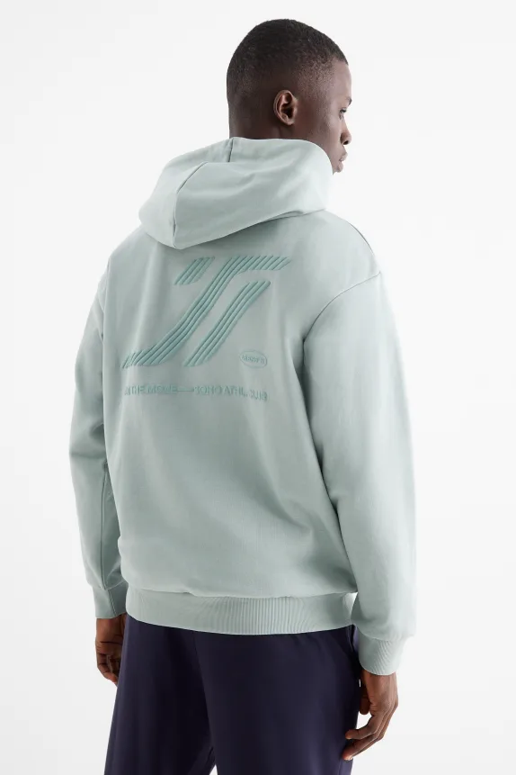 Hoodie turquoise