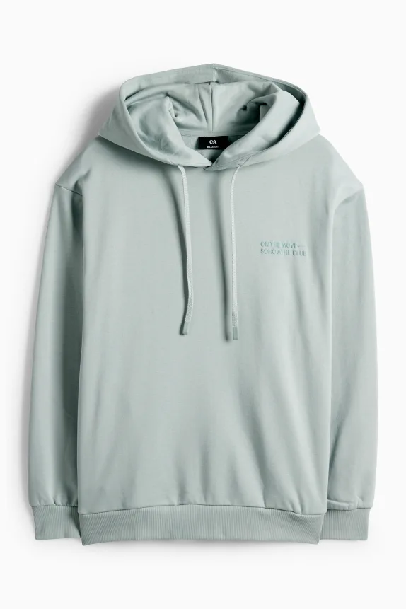 Hoodie turquoise