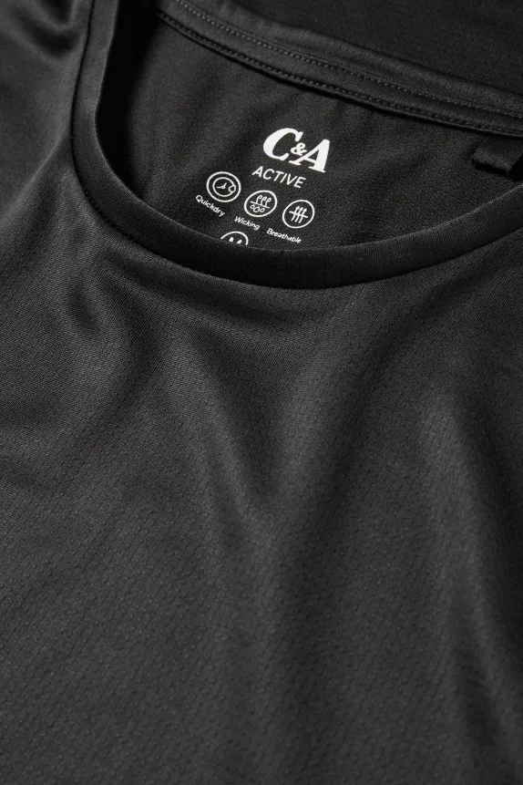 Active vest top black