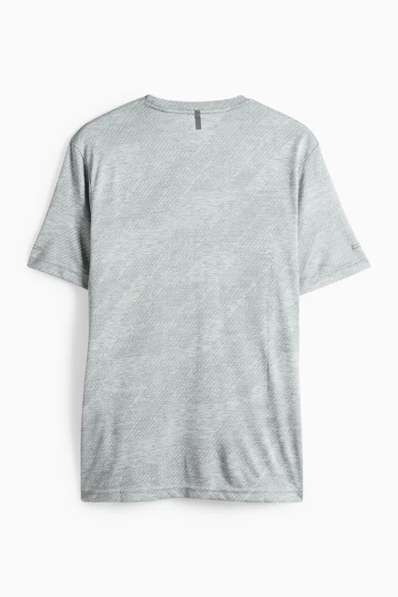 Technical top - regular fit turquoise