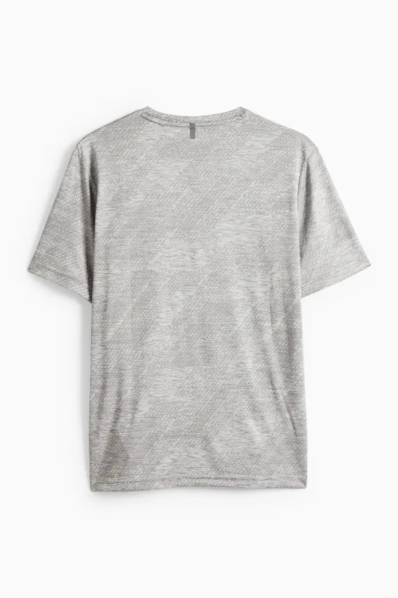 Technical top - regular fit gray