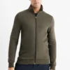 Track jacket dark green