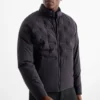 Quilted jacket - water-repellent dark blue