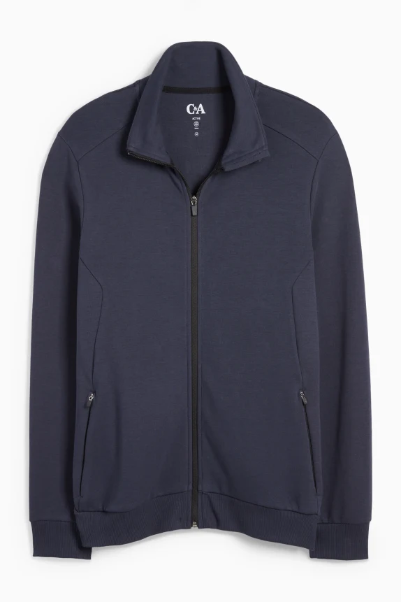 Track jacket dark blue