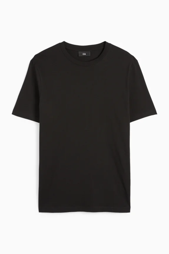 T-shirt - regular fit black