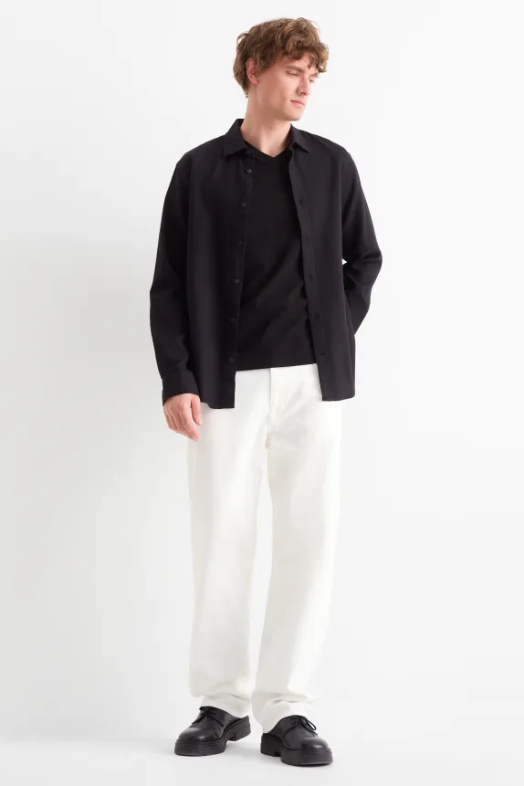 Relaxed jeans white