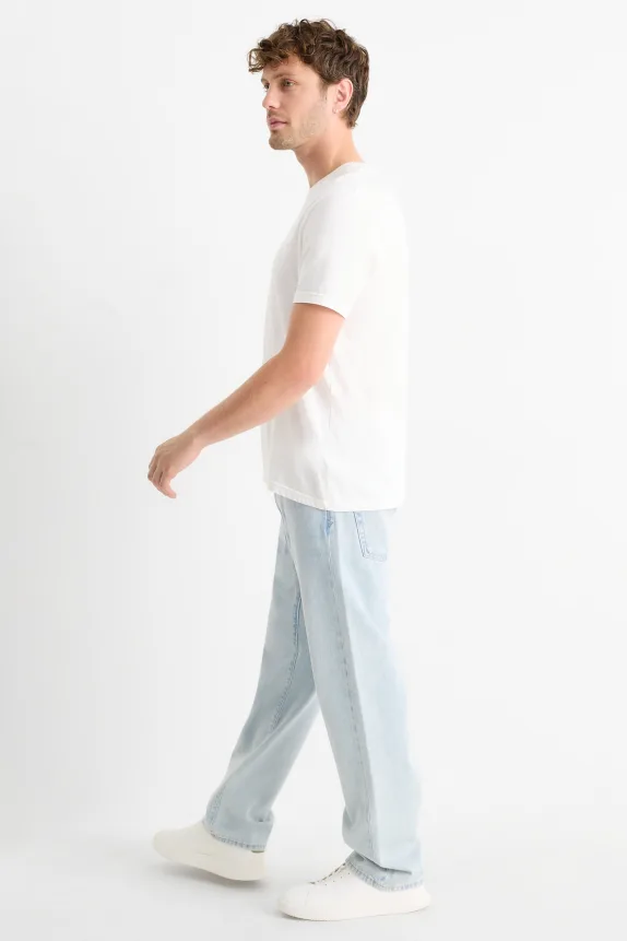 Relaxed jeans denim-light blue
