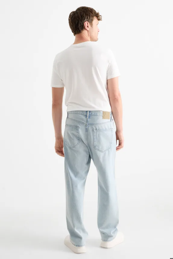 Relaxed jeans denim-light blue